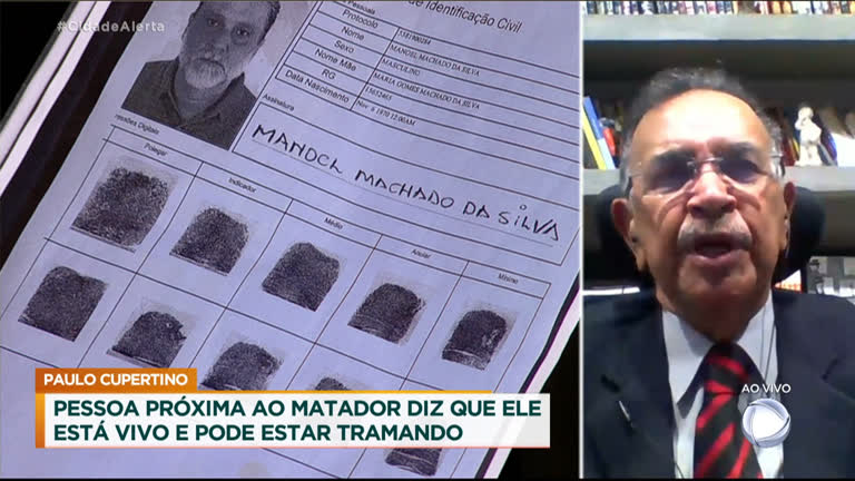 Vídeo: Paulo Cupertino: assinatura do criminoso levanta suspeita sobre novo RG