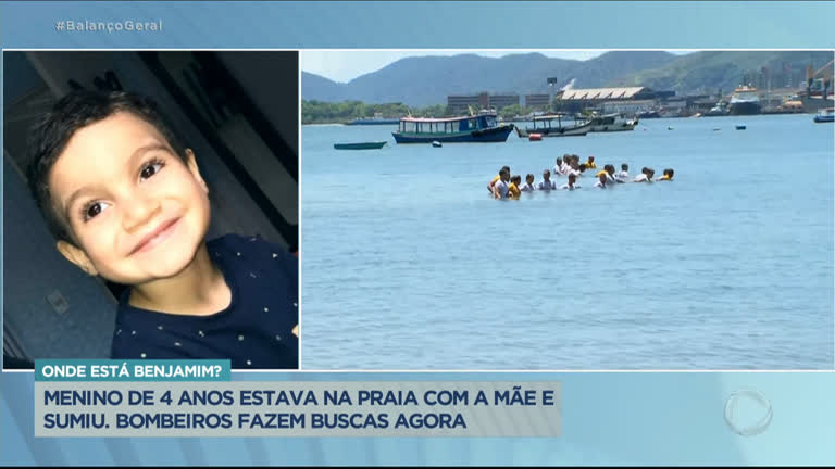 Vídeo: Menino desaparece durante brincadeira na areia de praia do Guarujá (SP)