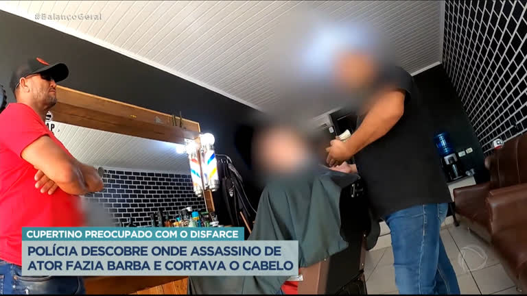 Vídeo: Paulo Cupertino: polícia descobre onde assassino de ator fazia barba e cabelo