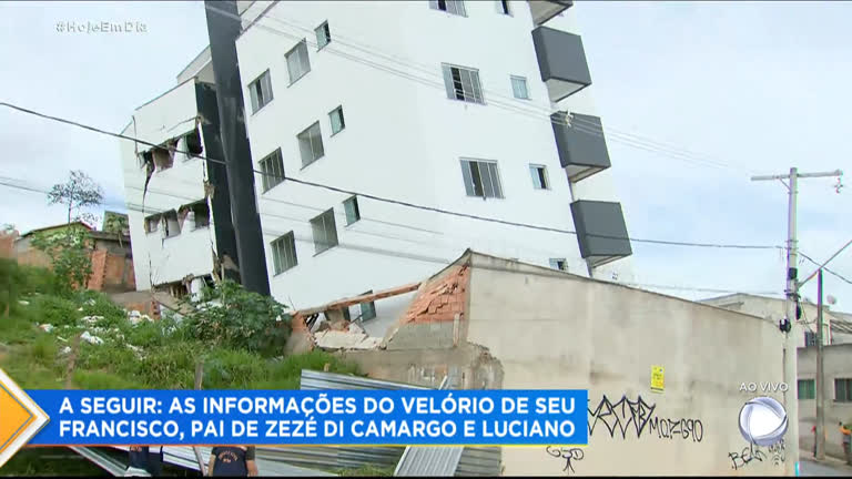 Vídeo: Justiça autoriza demolição de prédio que ameaça cair em Betim (MG)
