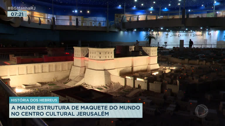 Vídeo: Autoridades do Poder Judiciário visitam a maior estrutura de maquete do mundo no Rio