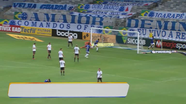 Vídeo: Com gol do meio campo, Cruzeiro vence em casa e respira na Série B