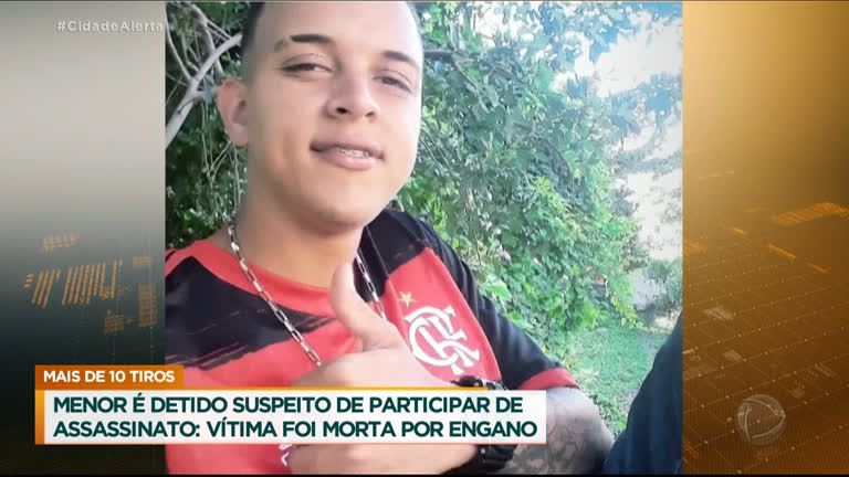 Adolescente é detido suspeito de participar da morte de jovem em