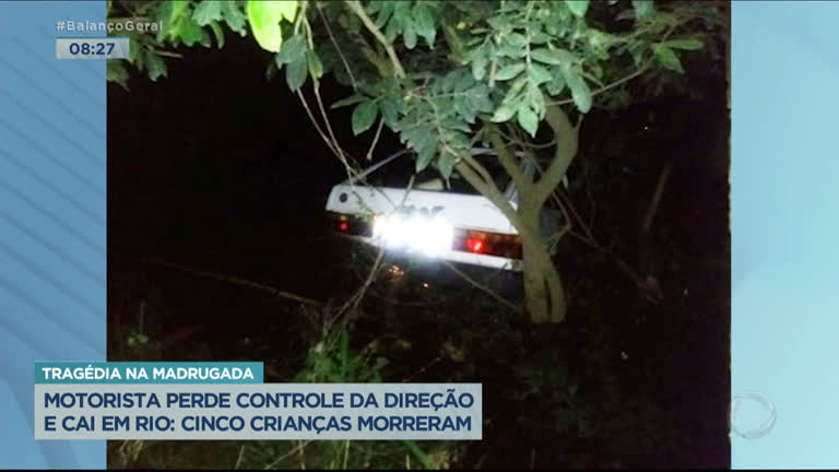 Vídeo: Carro cai em rio e mata cinco crianças Campos dos Goytacazes (RJ)