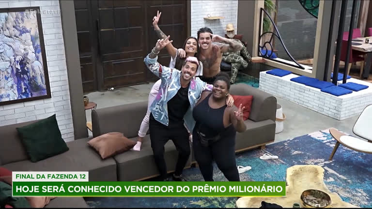 Vídeo: Biel, Jojo, Lipe e Stéfani disputam prêmio milionário de A Fazenda 12