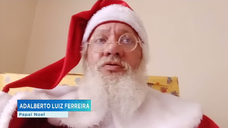 Vídeo: Sem eventos, Papai Noel busca alternativas de trabalho em 2020
