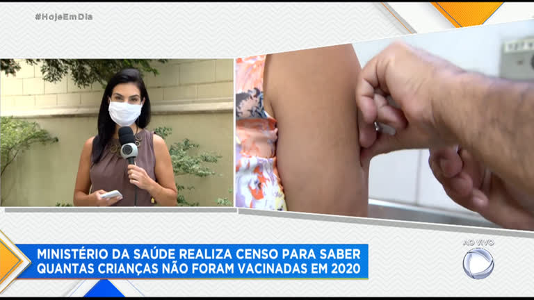 Vídeo: Censo do Ministério da Saúde apura quantas crianças não foram vacinadas em 2020