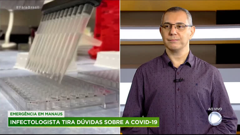 Vídeo: Infectologista explica nova variação da covid-19 encontrada em Manaus (AM)