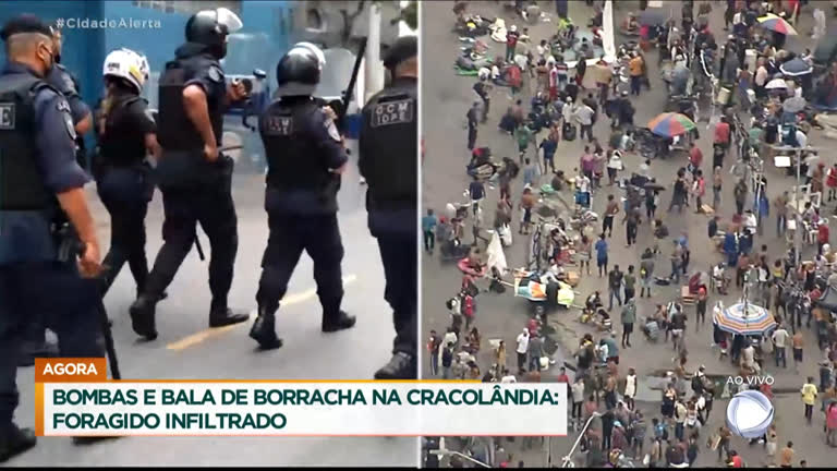 Polícia usa bombas de efeito moral em manifestação de vendedores ambulantes  no Brás; ônibus são depredados, São Paulo