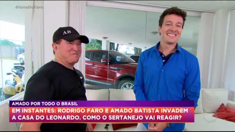 Vídeo: Faro visita o sítio de Amado Batista