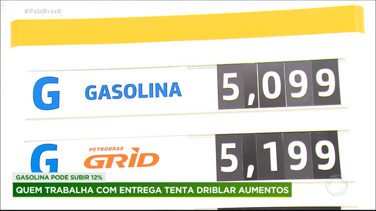 Vídeo: Preço da gasolina deve sofrer novo reajuste de 12%