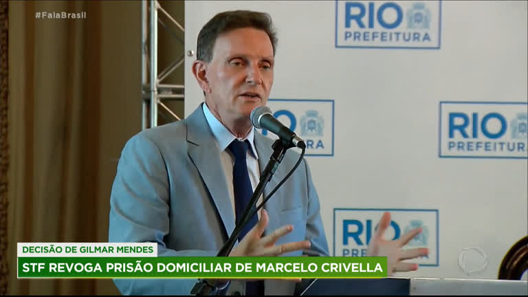 Vídeo: Marcelo Crivella tem prisão domiciliar revogada pelo STF