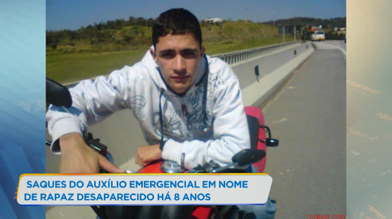 Vídeo: Auxílio emergencial é retirado em nome de jovem desaparecido