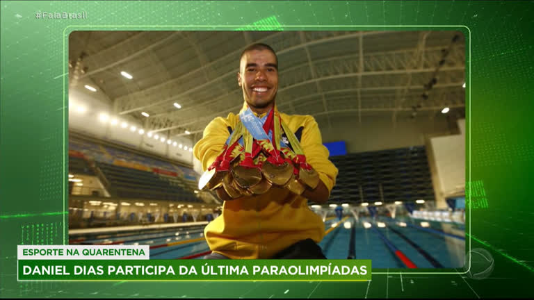 Vídeo: Medalhista Daniel Dias anuncia aposentadoria depois das Olimpíadas de Tóquio
