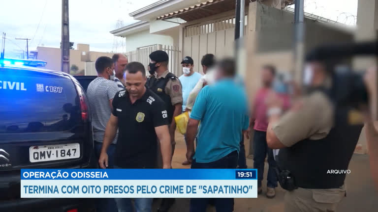 Vídeo: Operação prende oito suspeitos de sequestrar bancária em Minas