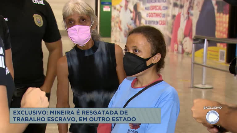 Vídeo: Mineira é resgatada de trabalho escravo no Mato Grosso do Sul