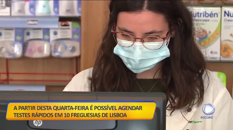 Vídeo: Lisboa lança programa de testes rápidos nas farmácias