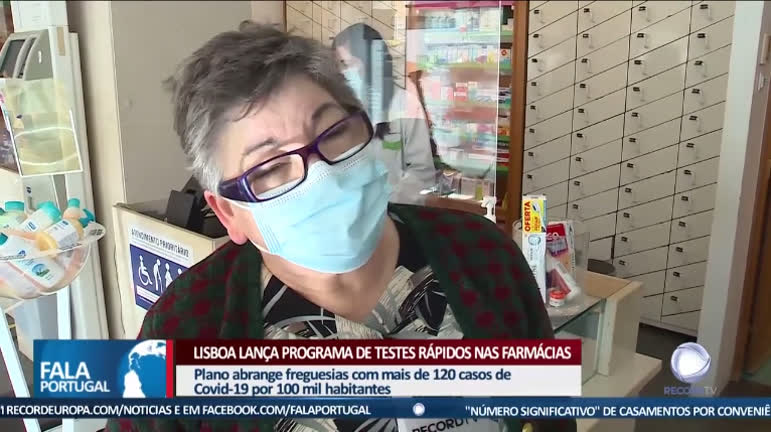 Vídeo: Lisboa lança programa de testes rápidos nas farmácias