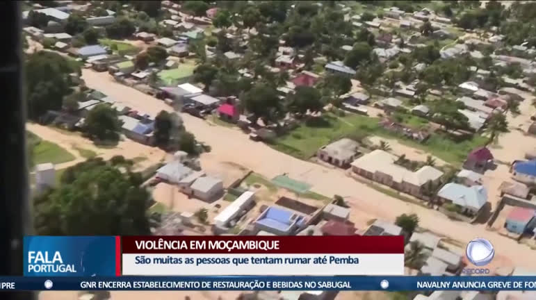 Vídeo: Violência em Moçambique