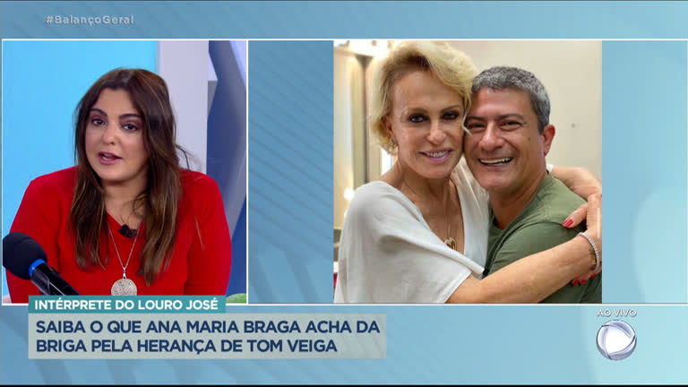 Vídeo: Saiba o que a apresentadora Ana Maria Braga acha da briga pela herança de Tom Veiga
