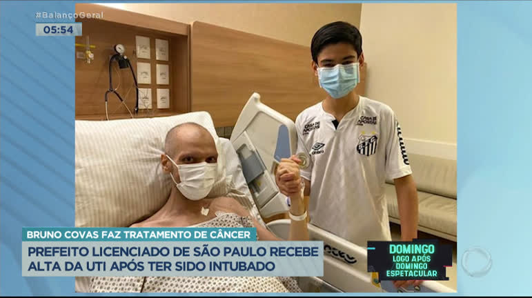 Vídeo: Em tratamento contra câncer, Bruno Covas recebe alta da UTI