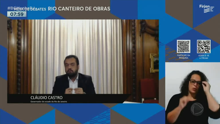 Vídeo: Cláudio Castro diz que vai investir até R$ 7 mi no RJ