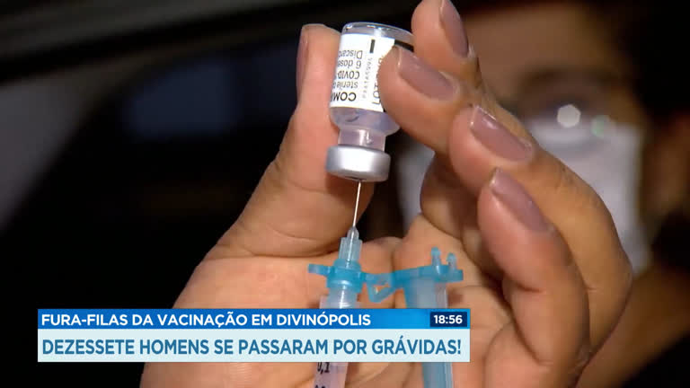 Vídeo: Dezessete homens tentam se passar por grávidas para se vacinar