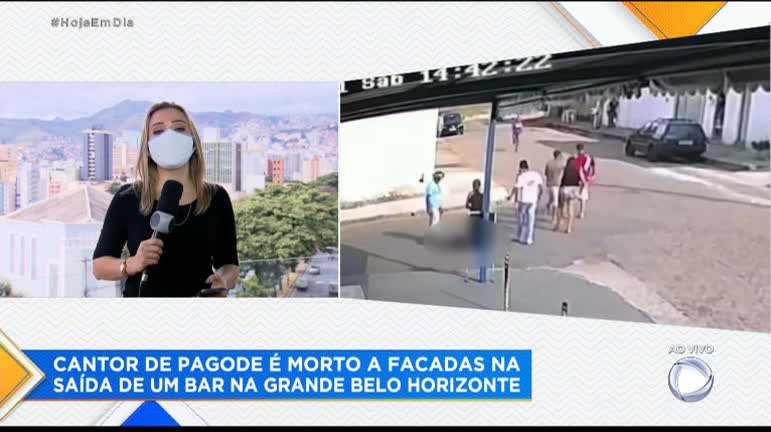 Vídeo: Pagodeiro é morto a facadas na saída de bar na Grande Belo Horizonte