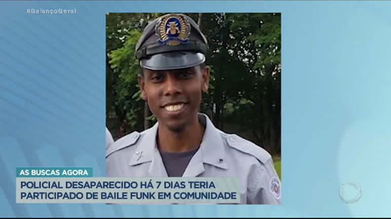 Vídeo: Policial desaparecido teria participado de festa em comunidade