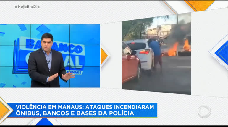 Vídeo: Violência em Manaus: 16 pessoas presas por ataques a bancos e bases da polícia