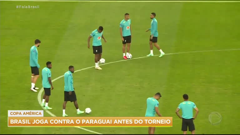 Vídeo: Jogadores devem divulgar manifesto crítico à Copa América após jogo contra o Paraguai