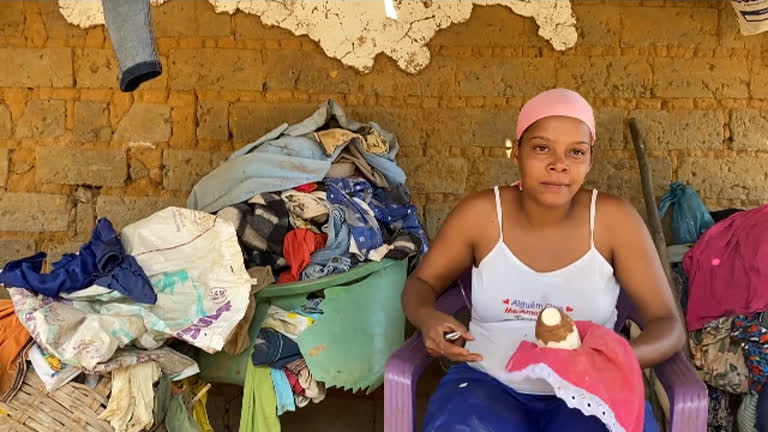 Vídeo: Fome dos invisíveis: Edilene tem 26 anos e é dona de casa