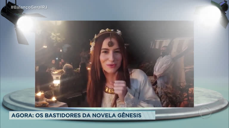 Record TV divulga fotos de bastidores da novela Gênesis
