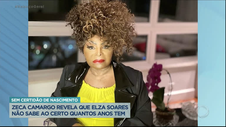 Vídeo: Elza Soares não sabe ao certo quantos anos tem