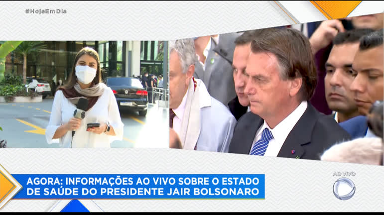 Vídeo: Bolsonaro está internado em São Paulo para tratar obstrução intestinal