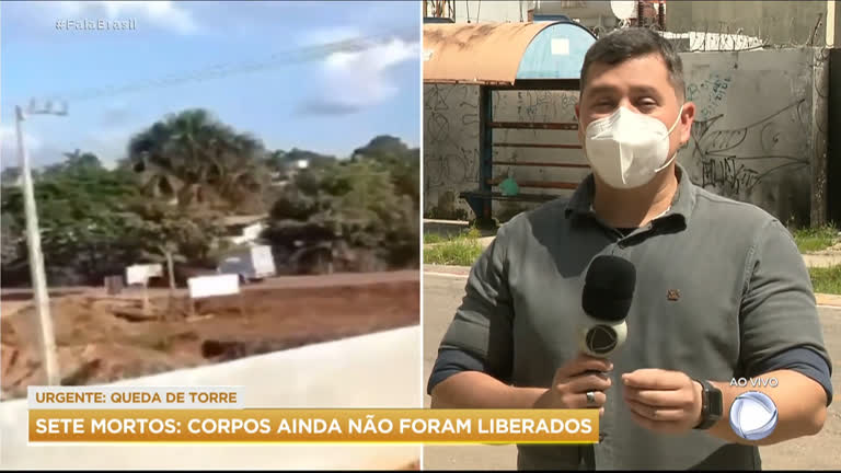 Vídeo: Corpos de mortos em queda de torre no Pará ainda não foram liberados