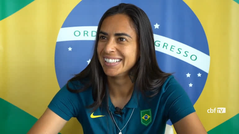 Vídeo: Andressa Alves comenta gol que fez na vitória do Brasil sobre a China
