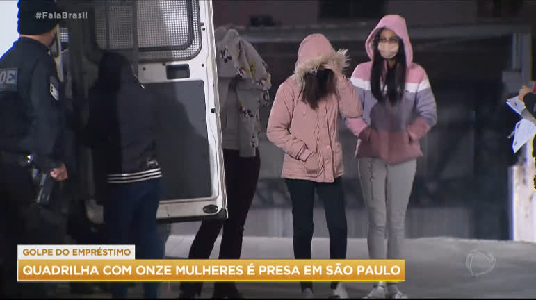 Vídeo: Quadrilha do falso empréstimo é presa em São Paulo