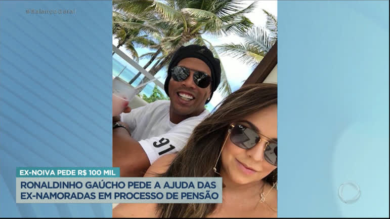 Vídeo: Ronaldinho Gaúcho reúne ex-namoradas para depor em processo de pensão