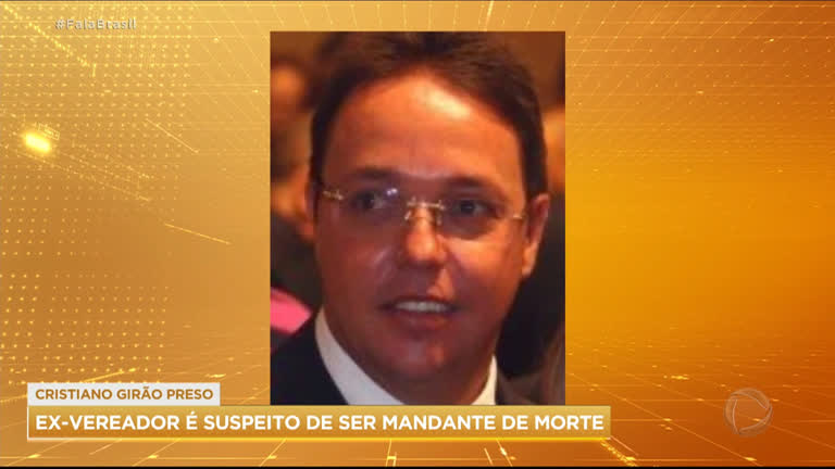 Vídeo: Ex-vereador Cristiano Girão é preso suspeito de mandar executar rival