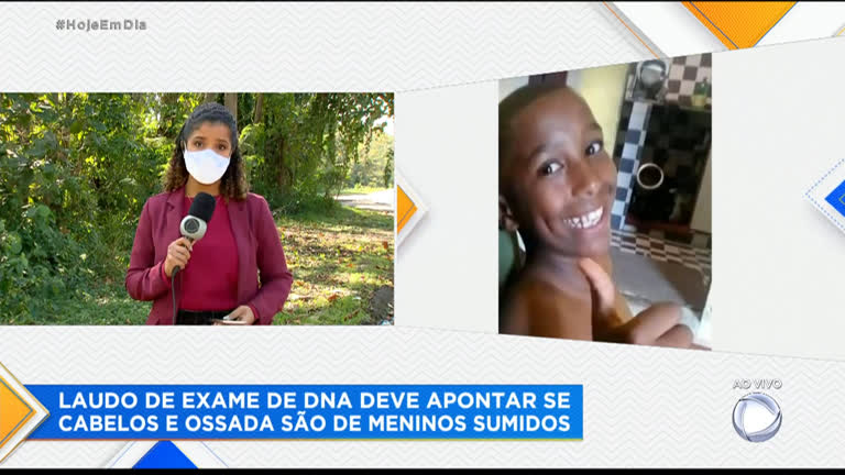 Vídeo: Exames vão apontar se ossadas são de meninos desaparecidos no RJ
