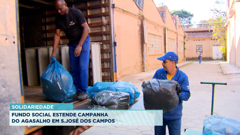 Vídeo: Campanha do Agasalho: arrecadação e distribuição em São José