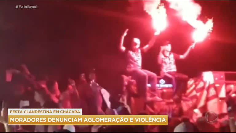 Vídeo: Moradores denunciam aglomeração e violência em festas clandestinas na zona leste de SP