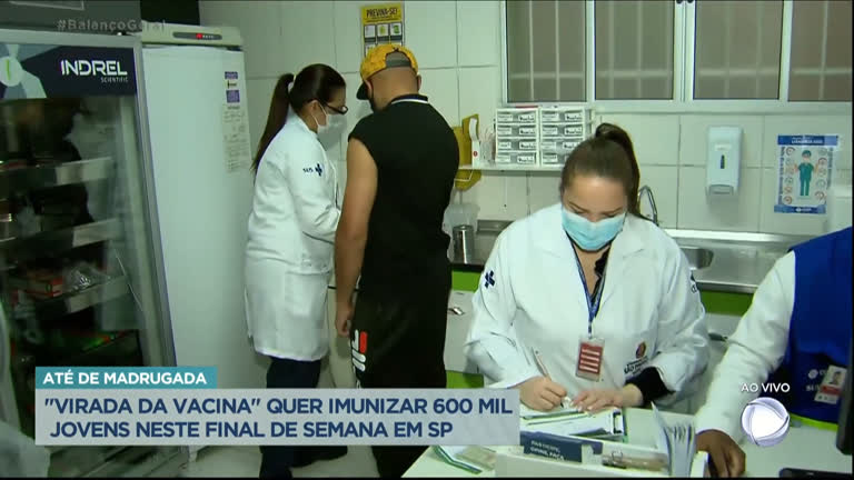 Vídeo: Virada da vacina quer imunizar 600 mil pessoas em SP