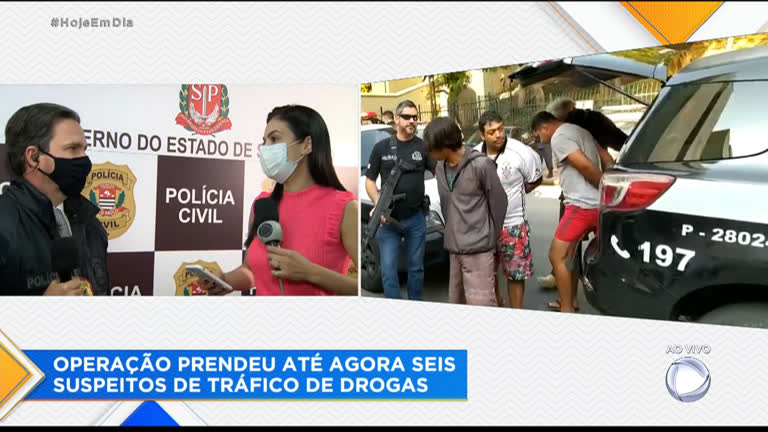 Vídeo: Operação prende seis suspeitos por tráfico de drogas em SP
