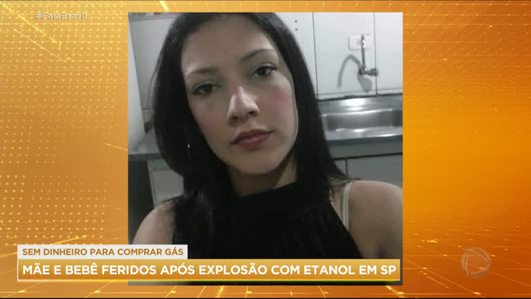 Vídeo: Mãe e filho ficam feridos após explosão com etanol em São Paulo