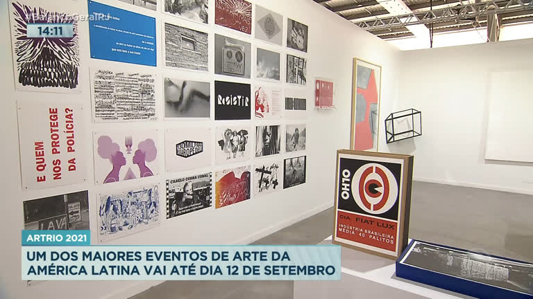 Vídeo: Art Rio 2021 valoriza produções de novos artistas