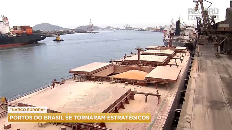 Vídeo: Narco Europa : série mostra como os portos brasileiros são usados pelo PCC para o envio de drogas para a Europa