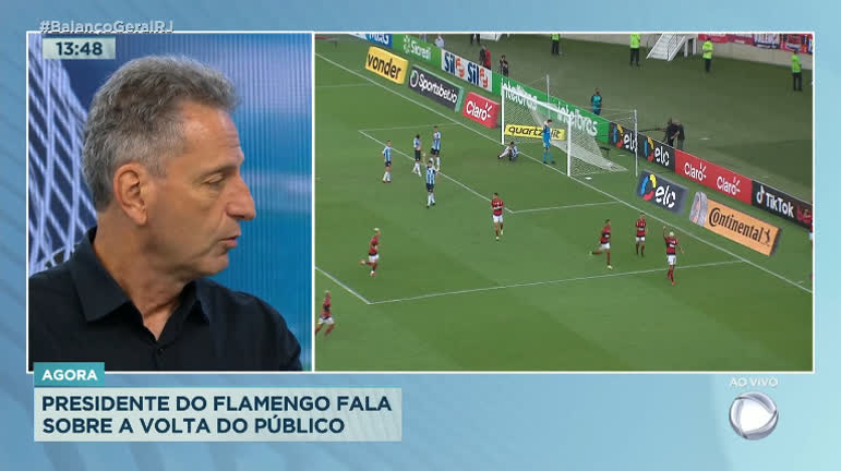 Renato Gaúcho celebra apoio da torcida do Flamengo ao jogador Isla