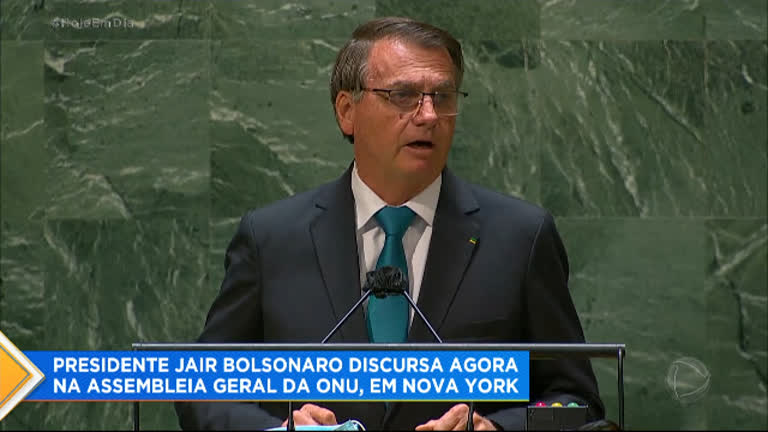 Vídeo: Presidente Jair Bolsonaro discursa na Assembleia Geral da ONU, em Nova York